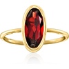 image:imageRossSimons 230 Carat Oval Garnet Ring in 14kt Yellow GoldGarnet