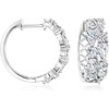image:imageRossSimons 350 ct tw CZ Hoop Earrings in Sterling Silver