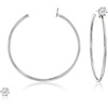 image:imageRossSimons Italian 50 ct tw CZ Jewelry Set Stud Earrings and Hoop Jackets in Sterling Silver