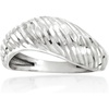 image:imageRossSimons Sterling Silver DiamondCut Sculptural RingNo Gemstone