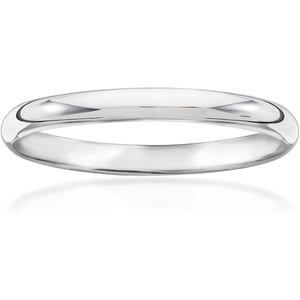 image:imagePure Collection by RossSimons 14kt White Gold Polished RingNo Gemstone