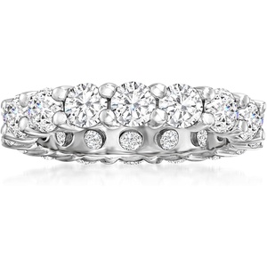 image:imageRossSimons 345 ct tw CZ Eternity Band in Sterling SilverCubic Zirconia