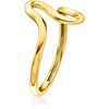 image:imagePure Collection by RossSimons Italian 14kt Yellow Gold Asymmetrical Wave RingNo Gemstone