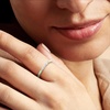 image:imageRossSimons Pastel Green Enamel Ring With Diamonds in 18kt Gold Over SterlingDiamond