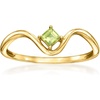 image:imagePure Collection by RossSimons 060 Carat Peridot Curvy Ring in 14kt Yellow GoldPeridot