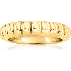 image:imagePure Collection by RossSimons 18kt Gold Vermeil BubblePattern RingNo Gemstone