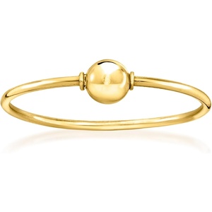 image:imagePure Collection by RossSimons Italian 14kt Yellow Gold Bead RingNo Gemstone