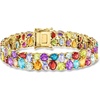 image:imageRossSimons 3660 ct tw MultiGemstone Bracelet in 18kt Gold Over SterlingAmethyst