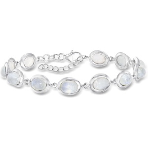 image:imageRossSimons Moonstone Bracelet in Sterling Silvermoonstone