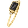 image:imagePure Collection by RossSimons Black Onyx Ring in 14kt Yellow GoldOnyx