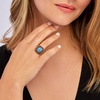 image:imageRossSimons Labradorite and 100 ct tw Orange Citrine Ring in 18kt Gold Over SterlingCitrine