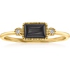 image:imagePure Collection by RossSimons Black Onyx Ring in 14kt Yellow GoldOnyx