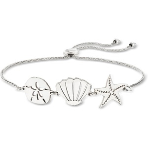 image:imageRossSimons Sterling Silver Sea Life Bolo Bracelet