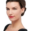 image:imageRossSimons 910mm Black Cultured Tahitian Pearl Earrings in 14kt White Gold