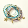image:imageRossSimons MultiGemstone and 14kt Yellow GoldPlated Jewelry Set 9 Bead Stretch Bracelets With Sea Life CharmsAmazonite