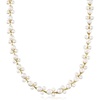image:imageRossSimons 575mm Cultured Pearl Trio Vine Necklace in 18kt Gold Over Sterling20 Inches