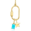 image:imagePure Collection by RossSimons Italian 10kt Yellow Gold Oval Carabiner Pendant