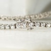 image:imageRossSimons 14kt Gold Diamond Tennis Bracelet HI Color I  2 ClarityWhite