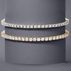 image:imageRossSimons 14kt Gold Diamond Tennis Bracelet HI Color I  2 ClarityWhite