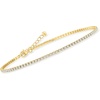 image:imageRossSimons 270 ct tw CZ Tennis Anklet9 Inches
