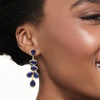 image:imageRossSimons 3000 ct tw Sapphire Drop Earrings in 18kt Gold Over Sterling