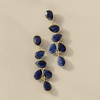 image:imageRossSimons 3000 ct tw Sapphire Drop Earrings in 18kt Gold Over Sterling