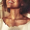 image:imageRossSimons Italian 18kt Gold Over Sterling Concentric Heart Necklace 18 inches