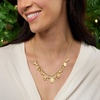 image:imageRossSimons Italian 18kt Gold Over Sterling ReligiousInspired Charm Necklace With 455mm Cultured Pearls 18 inches