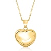 image:imageRossSimons Italian 18kt Yellow Gold Heart Pendant