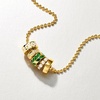 image:imageRossSimons Italian 25mm 18kt Gold Over Sterling BeadChain NecklaceNo Gemstone