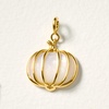 image:imageRossSimons MotherOfPearl Pumpkin Charm in 18kt Gold Over Sterling