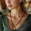 image:imageRossSimons MotherOfPearl Pumpkin Charm in 18kt Gold Over Sterling