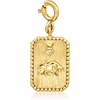 image:imageRossSimons Pisces  18kt Gold Over Sterling Zodiac Charm