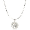 image:imageRossSimons Sterling Silver Sand Dollar Jewelry Set Drop Earrings and Necklace 18 inches