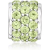 image:imageRossSimons 280 ct tw Peridot Barrel Pendant in Sterling Silver