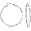 image:imageRossSimons 3mm Sterling Silver Hoop Earrings