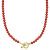 image:imageRossSimons 665mm Carnelian Bead Toggle Clasp Necklace in 18kt Gold Over SterlingCarnelian