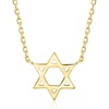 image:imageRossSimons Italian 14kt Yellow Gold Star Of David Necklace 16 inches