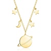 image:imageRossSimons Italian 18kt Gold Over Sterling Celestial NecklaceNo Gemstone