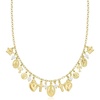 image:imageRossSimons Italian 18kt Gold Over Sterling ReligiousInspired Charm Necklace With 455mm Cultured Pearls 18 inches