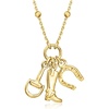 image:imageRossSimons Italian 18kt Gold Over Sterling Southwestern Charm Necklace 18 inches