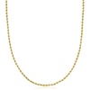 image:imageRossSimons Italian 21mm 10kt Yellow Gold RopeChain NecklaceNo Gemstone