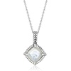 image:imageRossSimons MotherOfPearl Pendant Necklace in Sterling Silver 18 inches