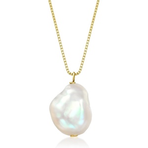 image:imagePure Collection by RossSimons 67mm Cultured Baroque Pearl Necklace in 14kt Yellow Gold16 Inches