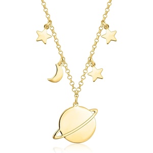 image:imageRossSimons Italian 18kt Gold Over Sterling Celestial NecklaceNo Gemstone