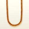image:imageRossSimons Amber Bead Necklace With 18kt Gold Over Sterling 18 inches
