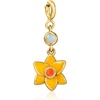 image:imageRossSimons JuneCultured Pearl  Birthstone Rose Charm With Enamel in 18kt Gold Over Sterling