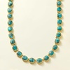 image:imageRossSimons Turquoise Necklace in 18kt Gold Over Sterling 18 inches