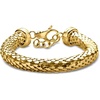 image:imageRossSimons Italian 14kt Yellow GoldPlated ScalePattern Braceletno gemstone