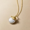 image:imageRossSimons 13mm Cultured Baroque Coin Pearl Pendant Necklace180 Inches